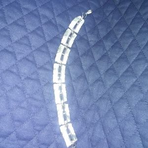 Silver Braclet, Length 7"